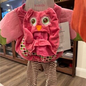 Adorable Pink Owl Costume for Kids